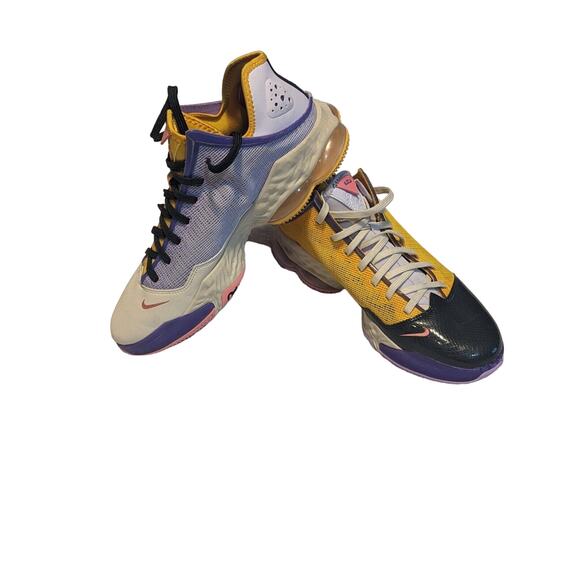 Nike Lebron James XIX 19s Mismatch Mens Size 13 (D09829-500) Basketball Shoes - Picture 1 of 16